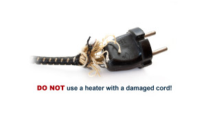 Damaged Heater Cord